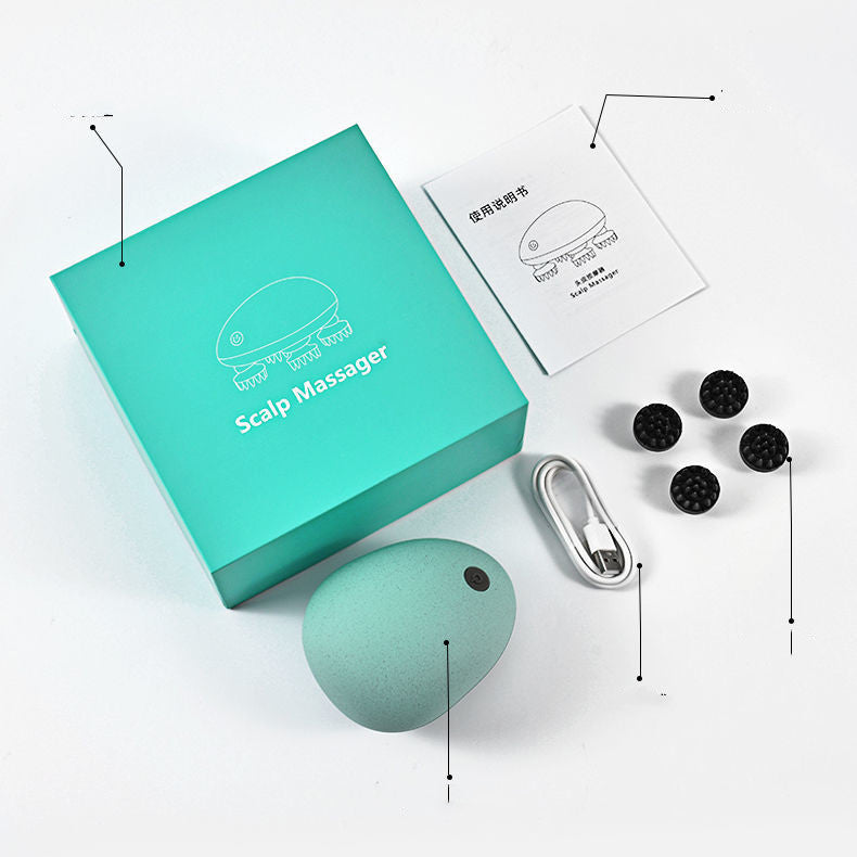 Smart Automatic Scalp Massager — Instant Stress & Tension Relief
