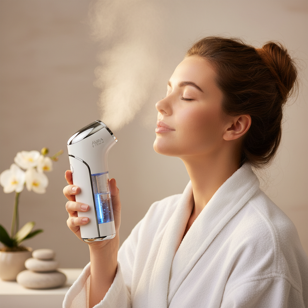Portable Ozone Facial Steamer