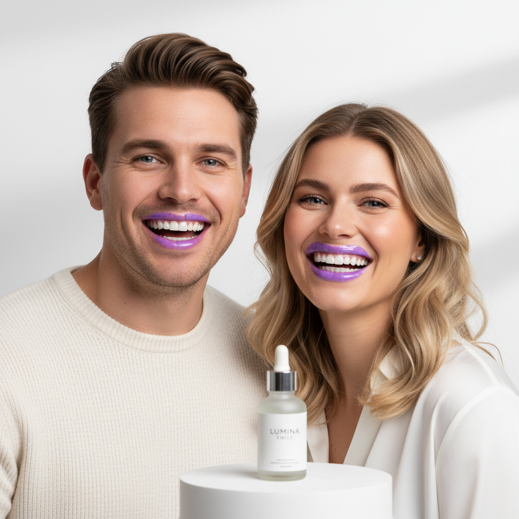 Purple Teeth Whitening Strips