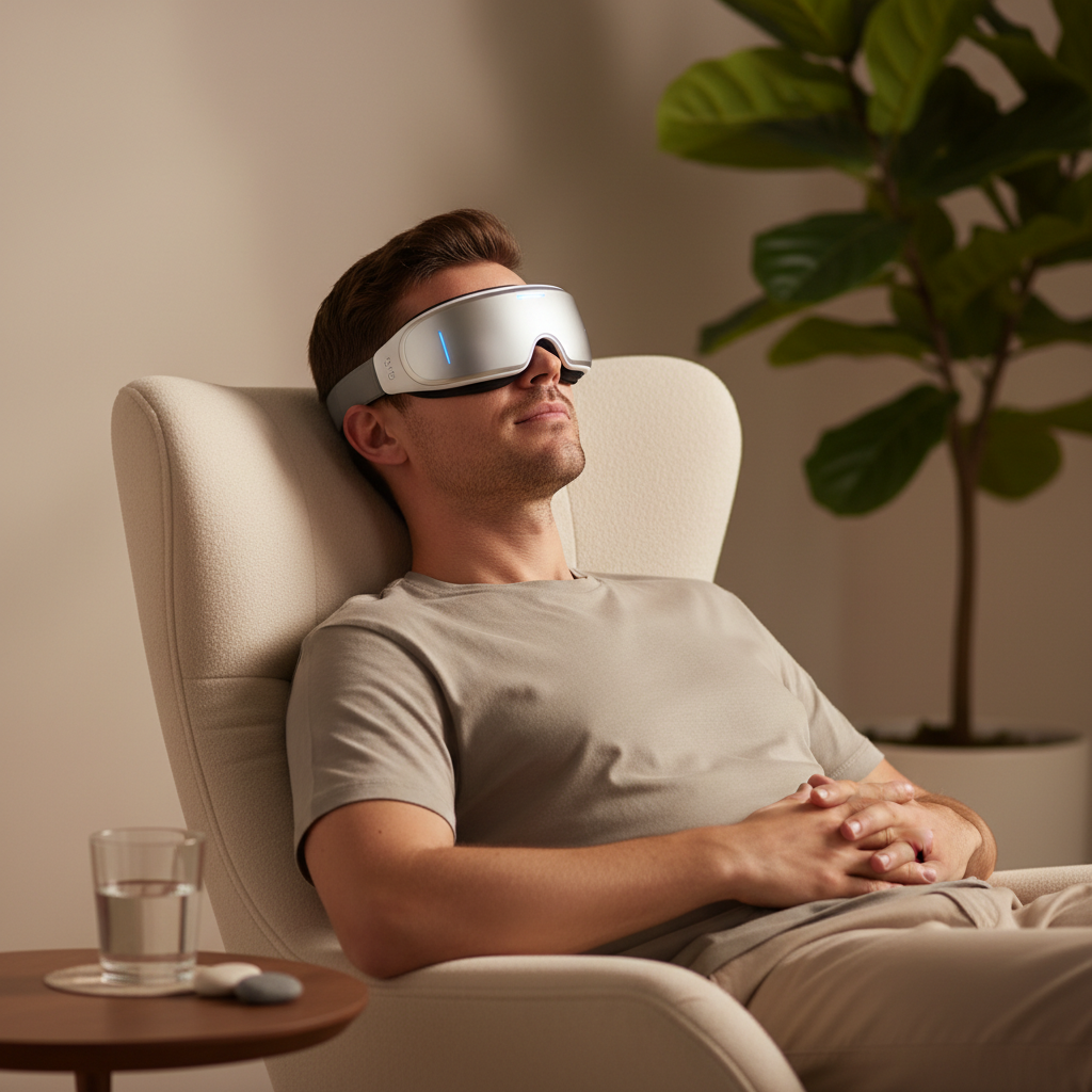 Smart Heated Eye Massager